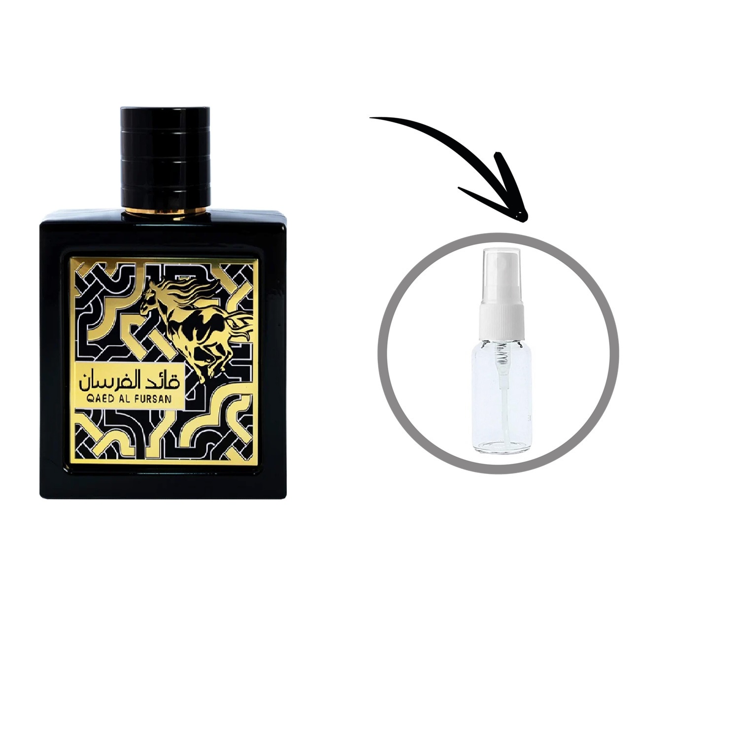 QAED AL FURSAN DA LATTAFA EAU DE PARFUM DECANT 5 ML