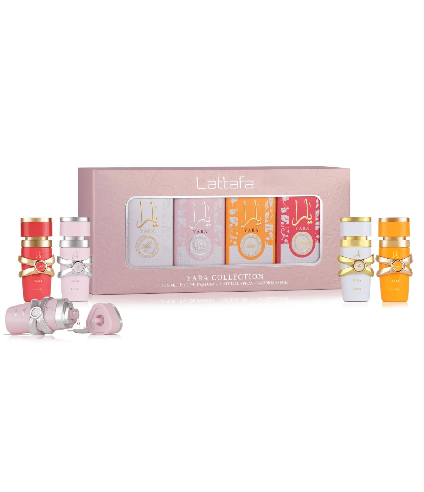 KIT YARA COLLECTION DA LATTAFA EAU DE PARFUM 5 ML